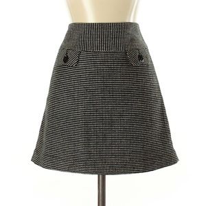 Gap Square Wool Mini Skirt Business Casual
